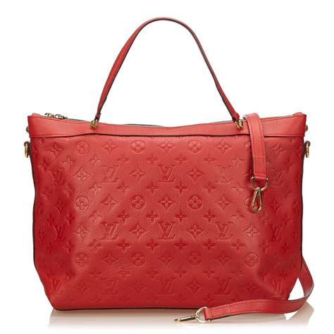 louis vuitton red leather bag|louis vuitton red bag price.